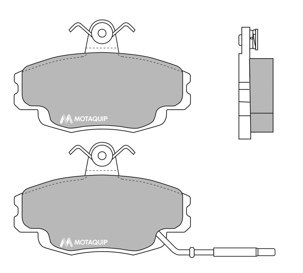 MOTAQUIP fékbetétkészlet, tárcsafék - LVXL318 - TothCarparts