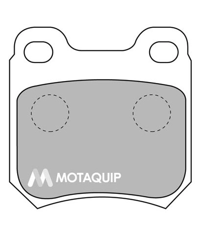MOTAQUIP fékbetétkészlet, tárcsafék - LVXL502 - TothCarparts