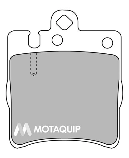 MOTAQUIP fékbetétkészlet, tárcsafék - LVXL556 - TothCarparts