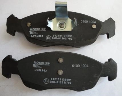 MOTAQUIP fékbetétkészlet, tárcsafék - LVXL863 - TothCarparts