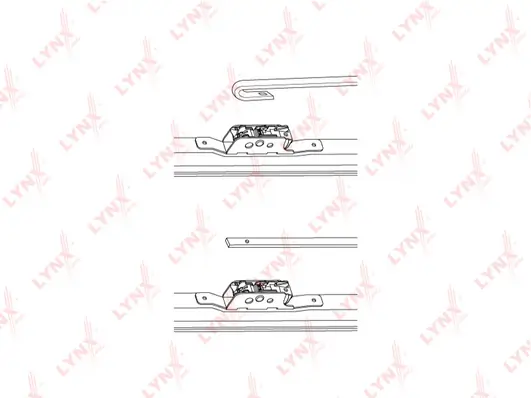 LYNXAUTO törlőlapát - LW400 - TothCarparts