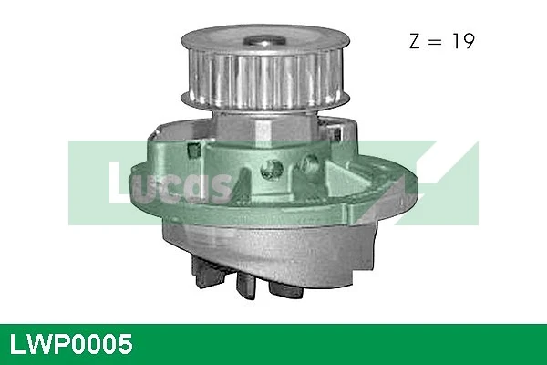 LUCAS Vízszivattyú, motorhűtés - LWP0005 - TothCarparts