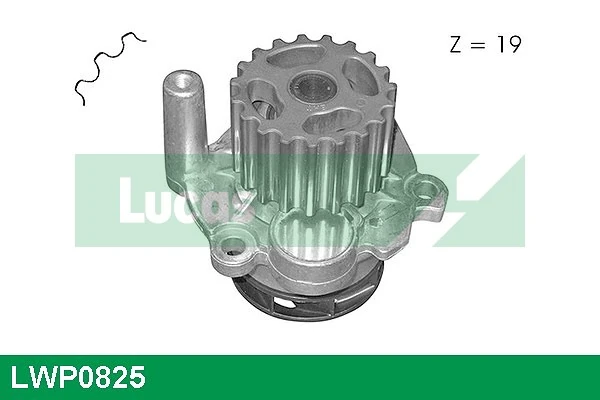 LUCAS Vízszivattyú, motorhűtés - LWP0825 - TothCarparts