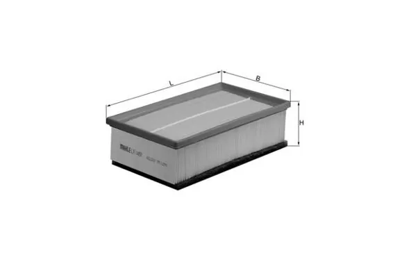 KNECHT légszűrő - LX 1497 - TothCarparts