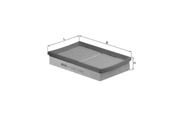 MAHLE légszűrő - LX 1575 - TothCarparts
