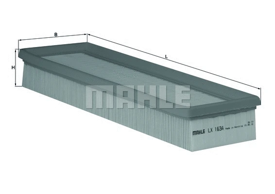 MAHLE légszűrő - LX 1634 - TothCarparts