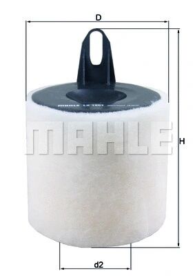 MAHLE légszűrő - LX 1651 - TothCarparts