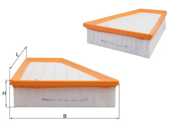 MAHLE légszűrő - LX 1885 - TothCarparts