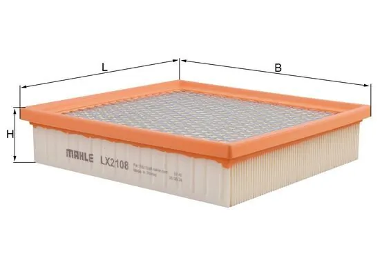 KNECHT légszűrő - LX 2108 - TothCarparts