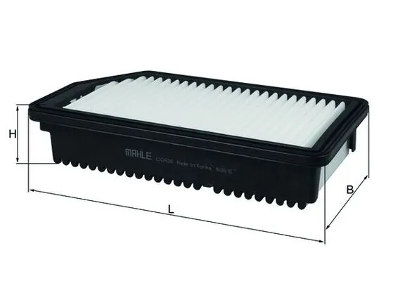 KNECHT légszűrő - LX 3538 - TothCarparts
