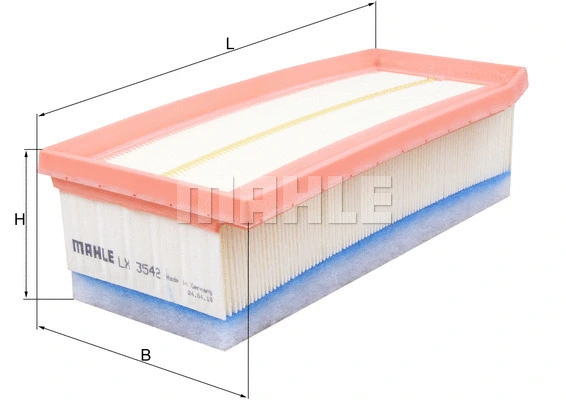 MAHLE légszűrő - LX 3542 - TothCarparts