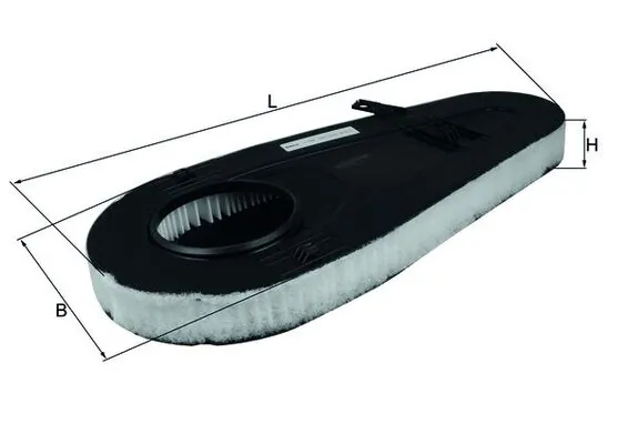 MAHLE légszűrő - LX 3598 - TothCarparts