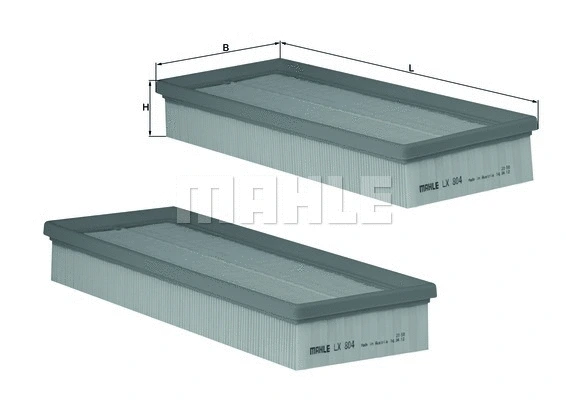 KNECHT légszűrő - LX 804/S - TothCarparts