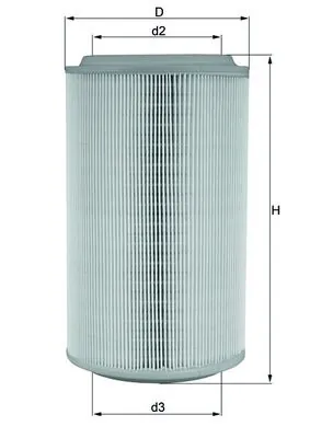 KNECHT légszűrő - LX 913 - TothCarparts