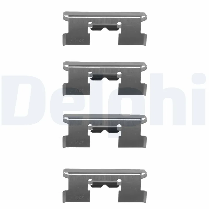 DELPHI tartozékkészlet, tárcsafékbetét - LX0057 - TothCarparts
