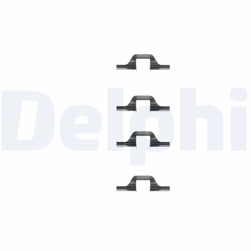 DELPHI tartozékkészlet, tárcsafékbetét - LX0260 - TothCarparts
