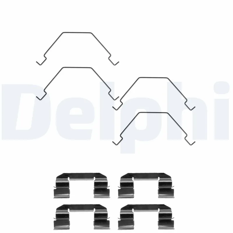 DELPHI tartozékkészlet, tárcsafékbetét - LX0375 - TothCarparts