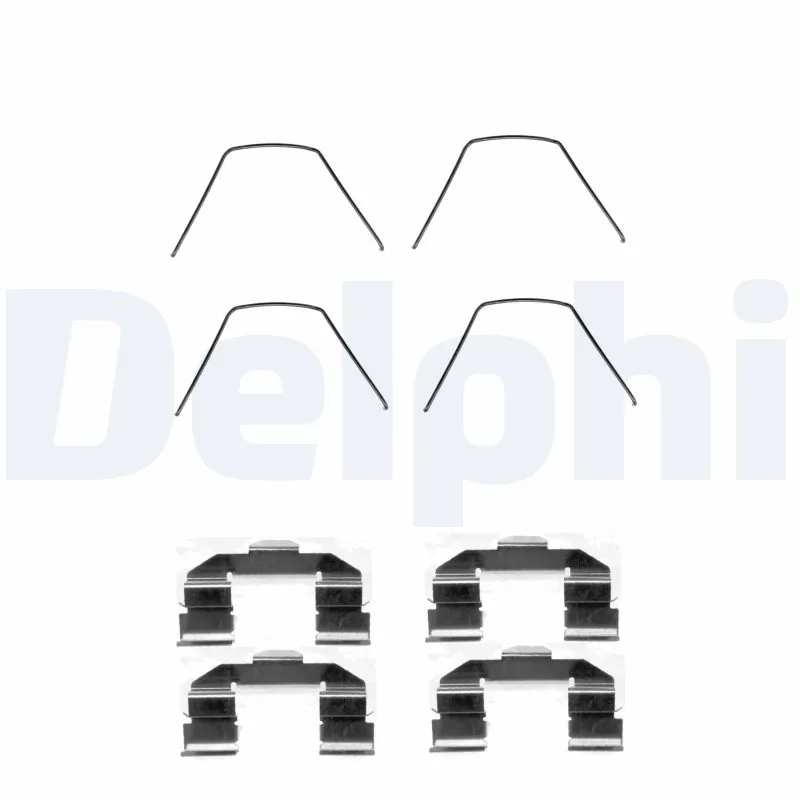 DELPHI tartozékkészlet, tárcsafékbetét - LX0421 - TothCarparts