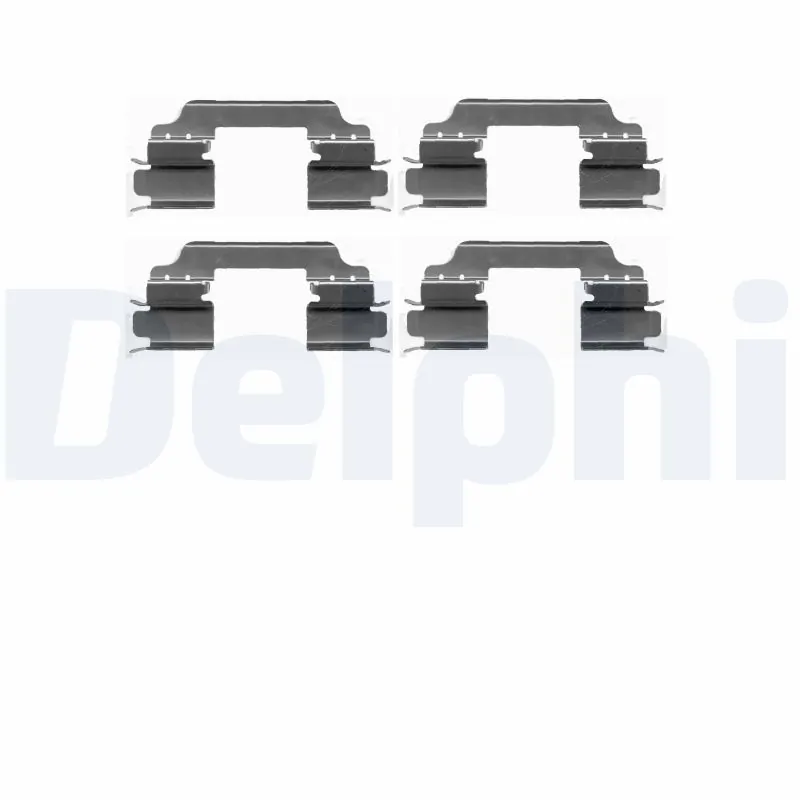 DELPHI tartozékkészlet, tárcsafékbetét - LX0425 - TothCarparts