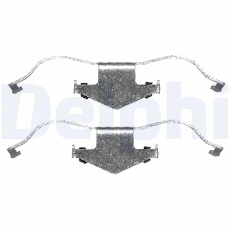 DELPHI tartozékkészlet, tárcsafékbetét - LX0429 - TothCarparts