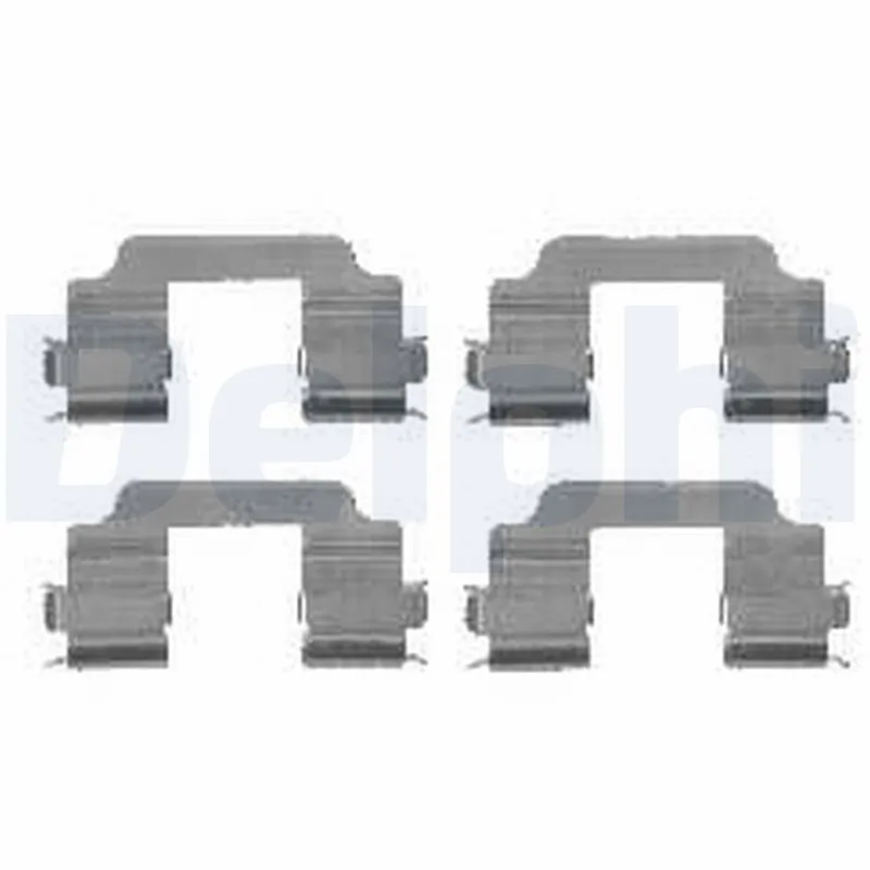 DELPHI tartozékkészlet, tárcsafékbetét - LX0459 - TothCarparts