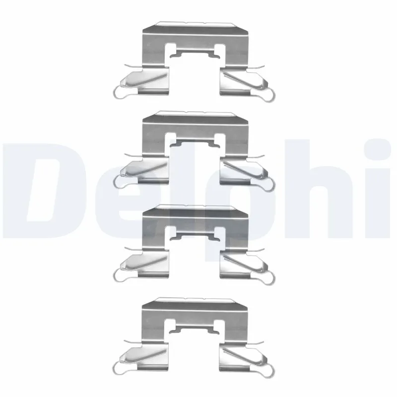DELPHI tartozékkészlet, tárcsafékbetét - LX0507 - TothCarparts