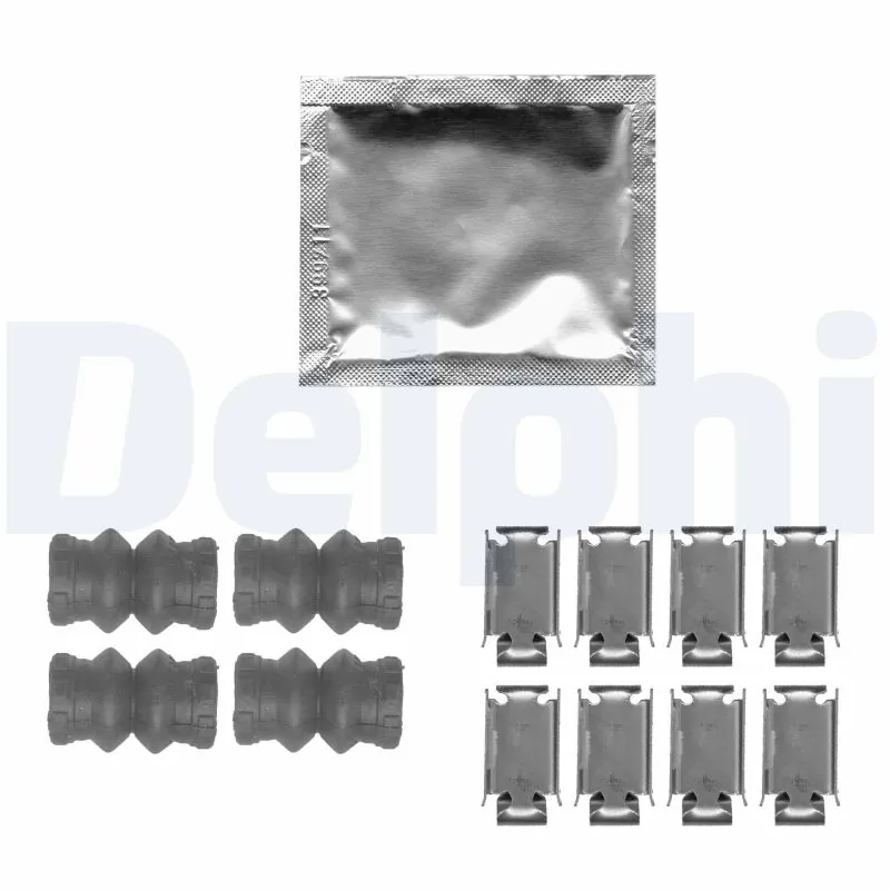 DELPHI tartozékkészlet, tárcsafékbetét - LX0535 - TothCarparts