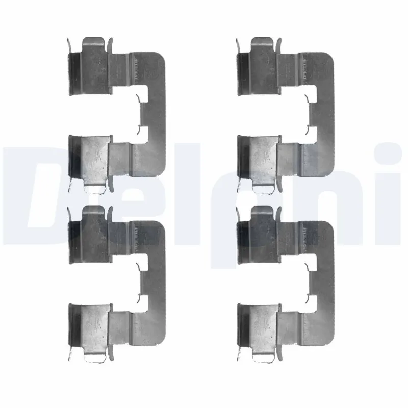 DELPHI tartozékkészlet, tárcsafékbetét - LX0539 - TothCarparts
