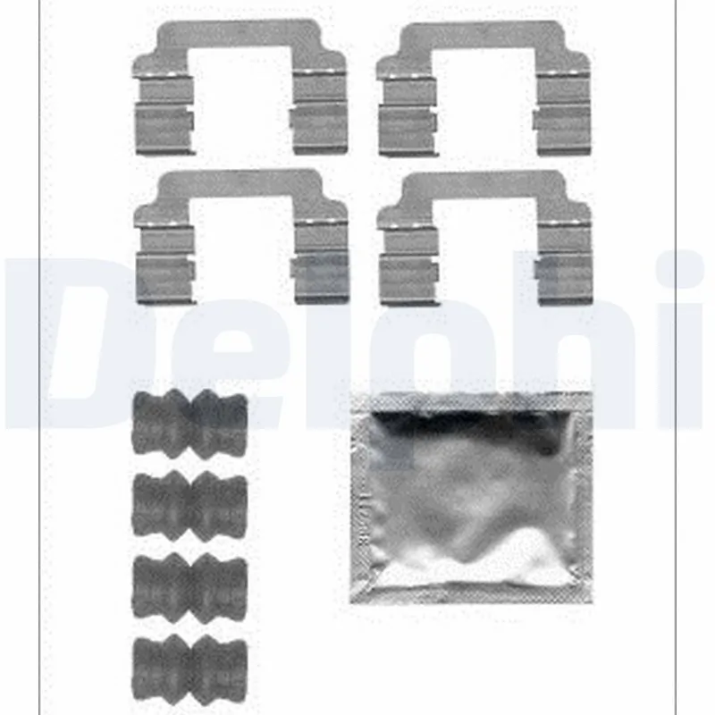 DELPHI tartozékkészlet, tárcsafékbetét - LX0560 - TothCarparts