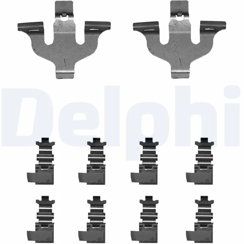 DELPHI tartozékkészlet, tárcsafékbetét - LX0714 - TothCarparts