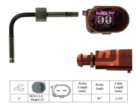 LEMARK Érzékelő, kipufogógáz-hőmérséklet - LXT012 - TothCarparts