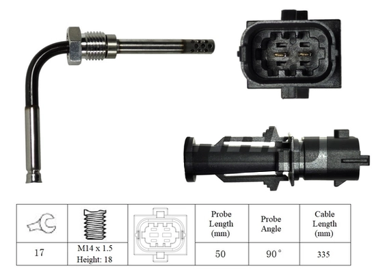 LEMARK Érzékelő, kipufogógáz-hőmérséklet - LXT075 - TothCarparts