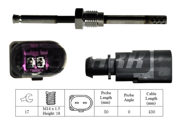 LEMARK Érzékelő, kipufogógáz-hőmérséklet - LXT260 - TothCarparts