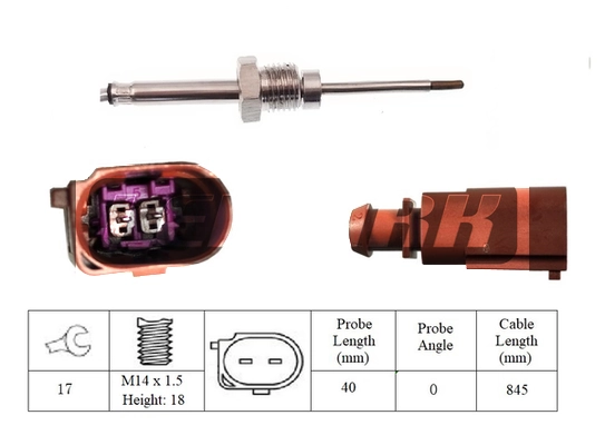 LEMARK Érzékelő, kipufogógáz-hőmérséklet - LXT334 - TothCarparts