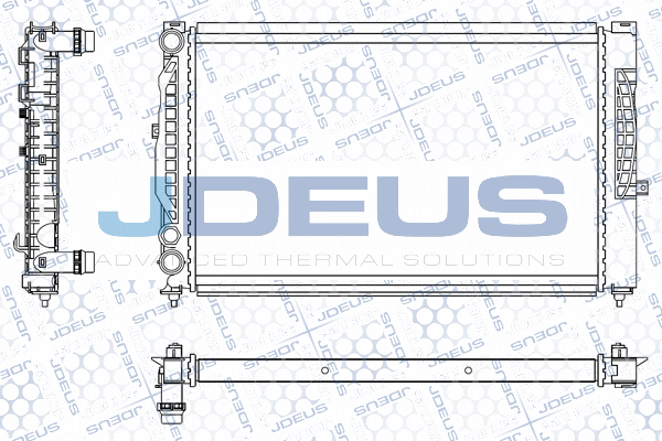 JDEUS hűtő, motorhűtés - M-0010160 - TothCarparts
