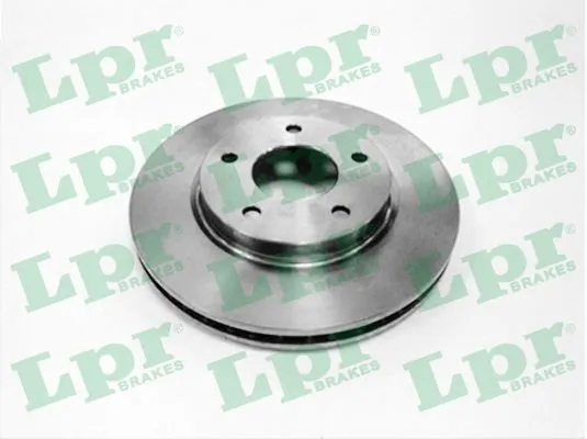 LPR féktárcsa - M1024V - TothCarparts