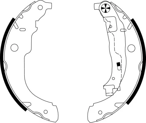 PAGID fékpofakészlet - H9950N - TothCarparts
