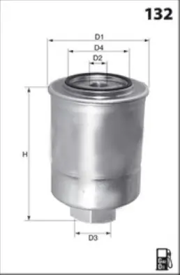 MISFAT Üzemanyagszűrő - M413 - TothCarparts