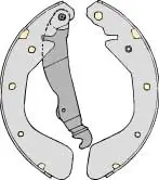 MGA fékpofakészlet - M680 - TothCarparts