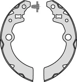 MGA fékpofakészlet - M820 - TothCarparts