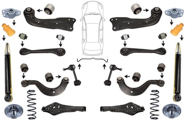 MAXGEAR kerékfelfüggesztés - MAX21 - TothCarparts