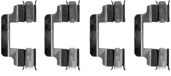 MINTEX tartozékkészlet, tárcsafékbetét - MBA1230 - TothCarparts