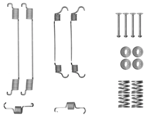 MINTEX tartozékkészlet, fékpofa - MBA34 - TothCarparts