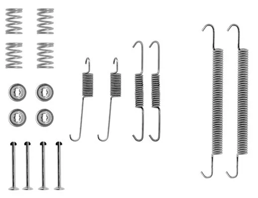 MINTEX tartozékkészlet, fékpofa - MBA757 - TothCarparts