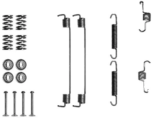 MINTEX tartozékkészlet, fékpofa - MBA819 - TothCarparts
