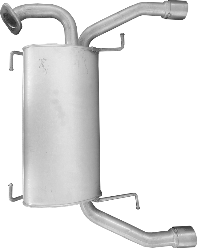 EDEX hátsó hangtompító - 25.102 - TothCarparts