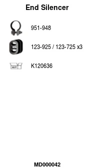 FA1 hátsó hangtompító - MD000042 - TothCarparts