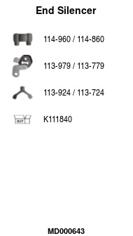 FA1 hátsó hangtompító - MD000643 - TothCarparts