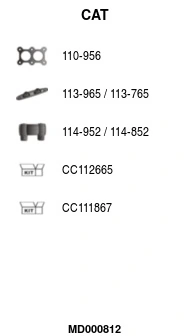 FA1 katalizátor - MD000812 - TothCarparts