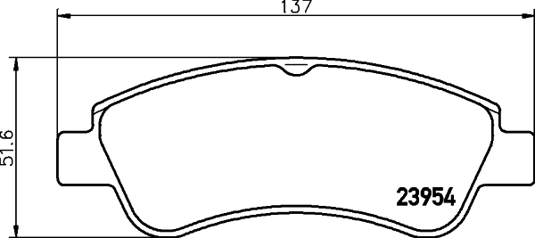 MINTEX fékbetétkészlet, tárcsafék - MDB2283 - TothCarparts